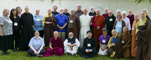 gathering of monks